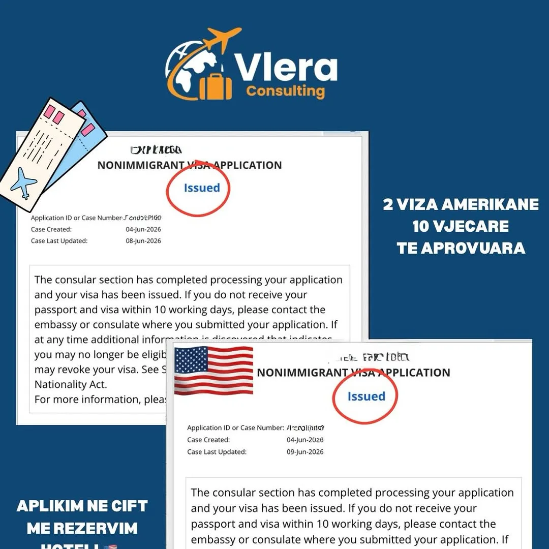 Klientë të Vlera Consulting për Shtetet e Bashkuara të Amerikës